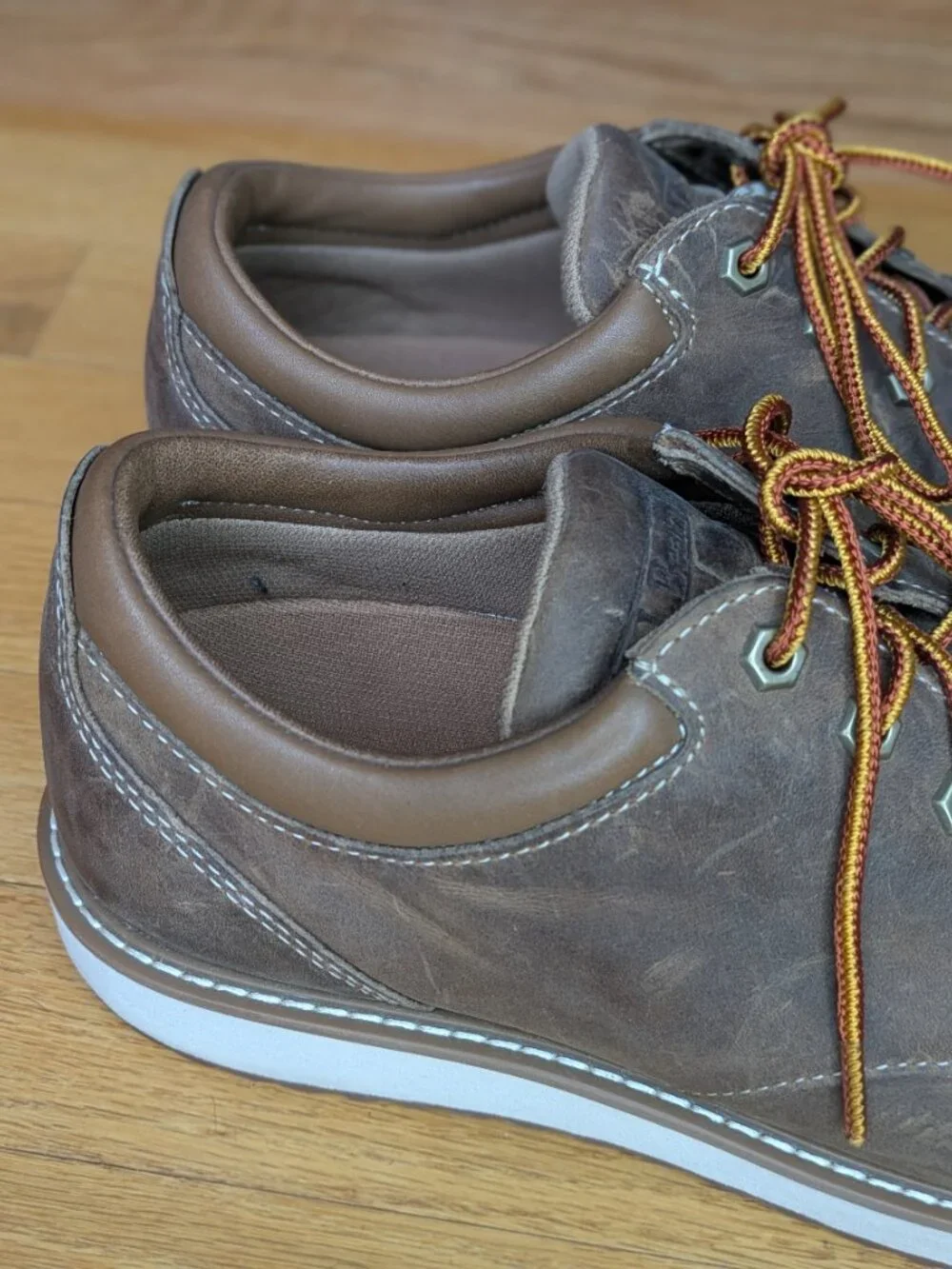 L.L. Bean Leather Stonington Shoes Moc Toe (men's 10.5)